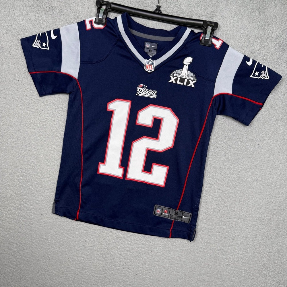 Kids‎ Nike New Engaged Patriots Tom Brady Super Bowl XLIX Jersey
